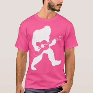 Camiseta Guitarra Acústica De Pie Grande