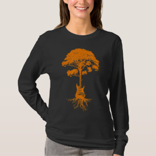 Camiseta Guitarra Acústica Graciosa Para Hombres Mujeres Gu