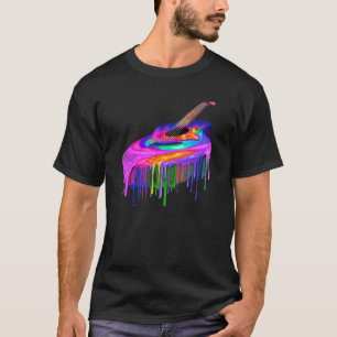 Camiseta Guitarra Acústica Guay Músico Guit Acústico