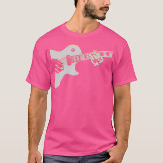 Camiseta Guitarra Acústica Guay Para Hombres Guitarra Acúst