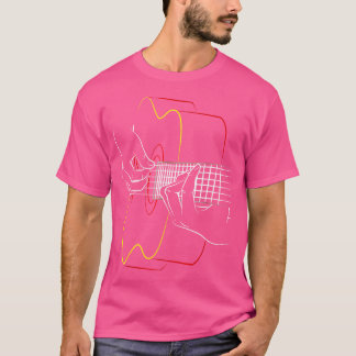 Camiseta Guitarra Acústica Guay Para Hombres Guitarra Acúst