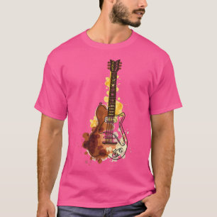 Camiseta Guitarra Acústica Guitarista Música Guitarra Lover