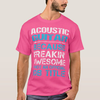 Camiseta Guitarra Acústica - Increíble