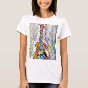 Camiseta Guitarra Acústica Maravillosa