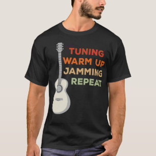 Camiseta Guitarra acústica para músicosGuitaristasGui Occid