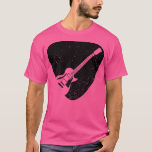 Camiseta Guitarra Acústica PickElectric Guitarist Musician 