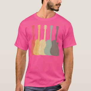 Camiseta Guitarra acústica retro vintage