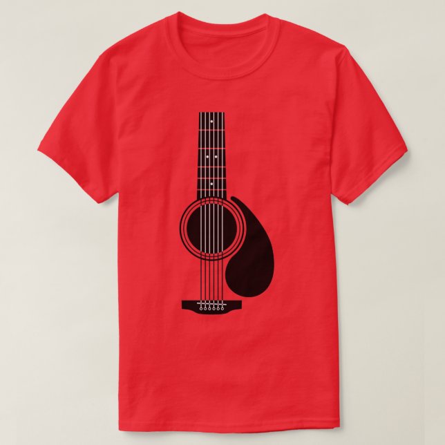 Camiseta Guitarra acústica Tumbler vector Guitarra Tumbler  (Diseño del anverso)