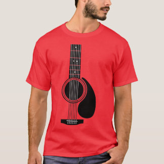 Camiseta Guitarra acústica Tumbler vector Guitarra Tumbler
