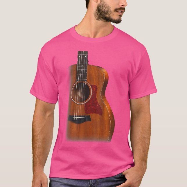Camiseta Guitarra Acústica Vintage (Anverso)