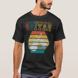 Camiseta Guitarra Acústica Vintage