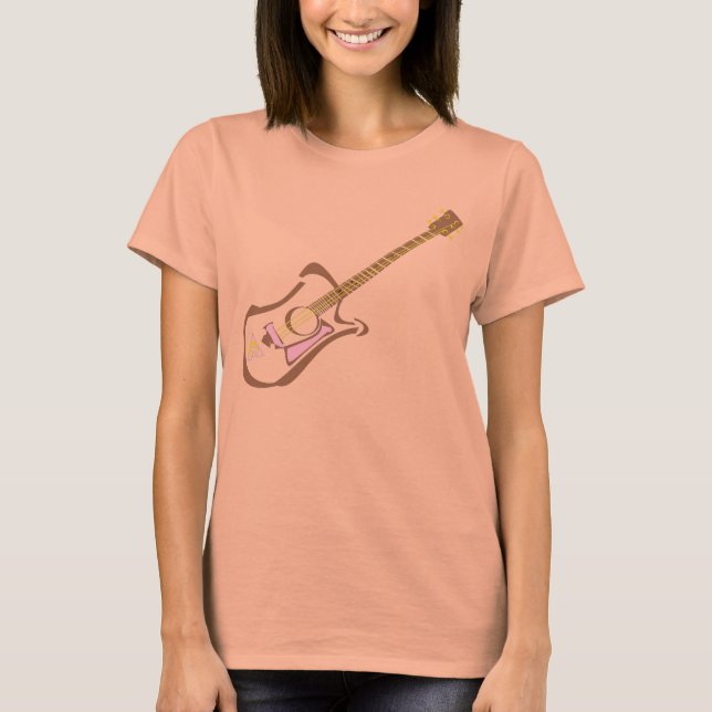 Camiseta Guitarra Amor (Anverso)