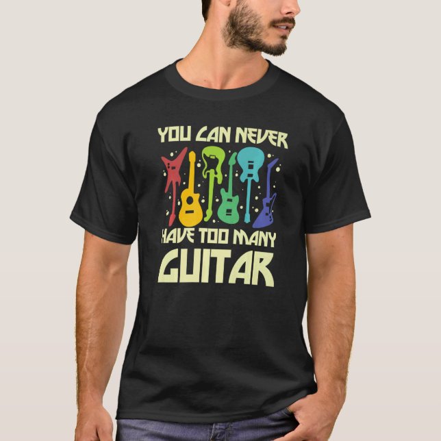 Camiseta Guitarra Amor Diferente Guitars Jugador Fan Pasión (Anverso)