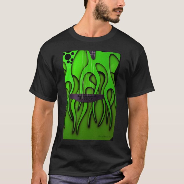 Camiseta Guitarra-arte (Anverso)