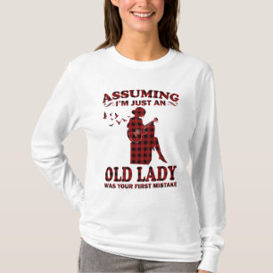 Camiseta Guitarra Asumiendo que soy una anciana que eras tú