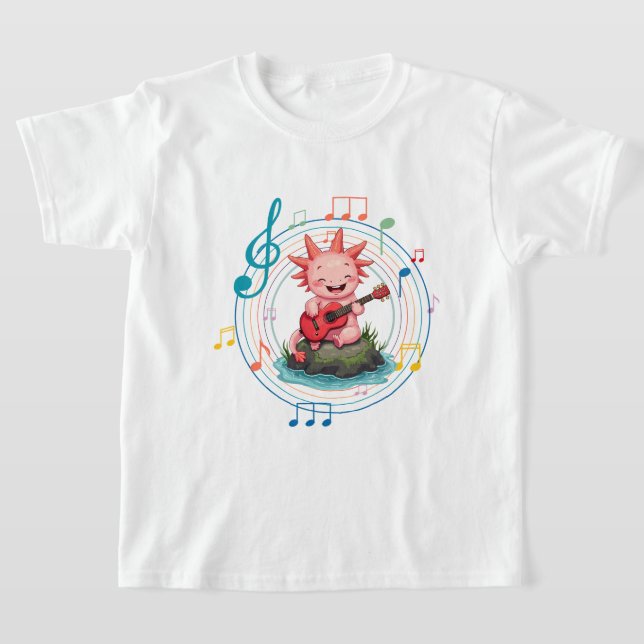 Camiseta Guitarra Axolotl (Distribución)