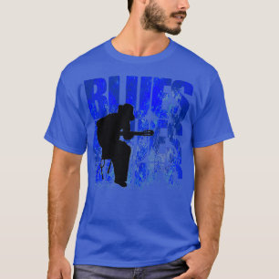 Camiseta Guitarra azul