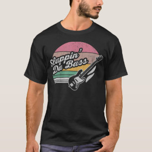 Camiseta Guitarra Baja Vintage Slappin 'Da Bass
