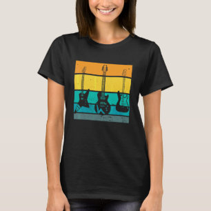 Camiseta Guitarra Bajo Eléctrico Acústico Guitarrista Bajis