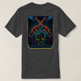Camiseta Guitarra Blacklight del asalto