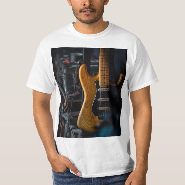 Camiseta Guitarra bonito (Anverso)