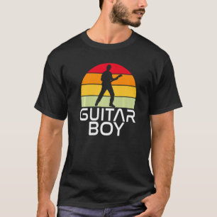 Camiseta Guitarra Boy Music Instruments Guitar Player