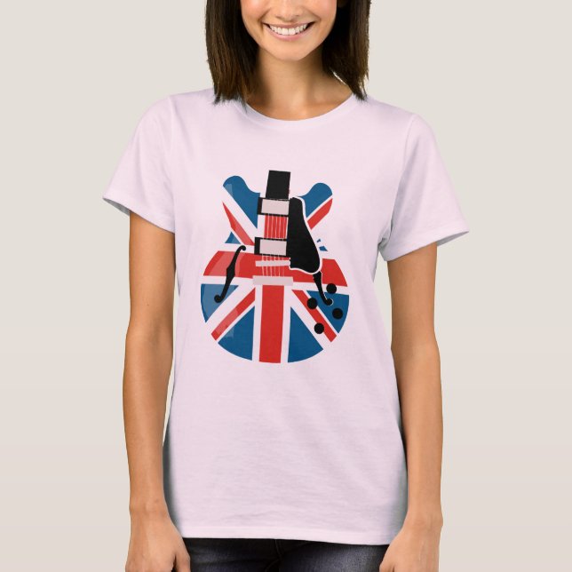 Camiseta Guitarra Britpop (Anverso)