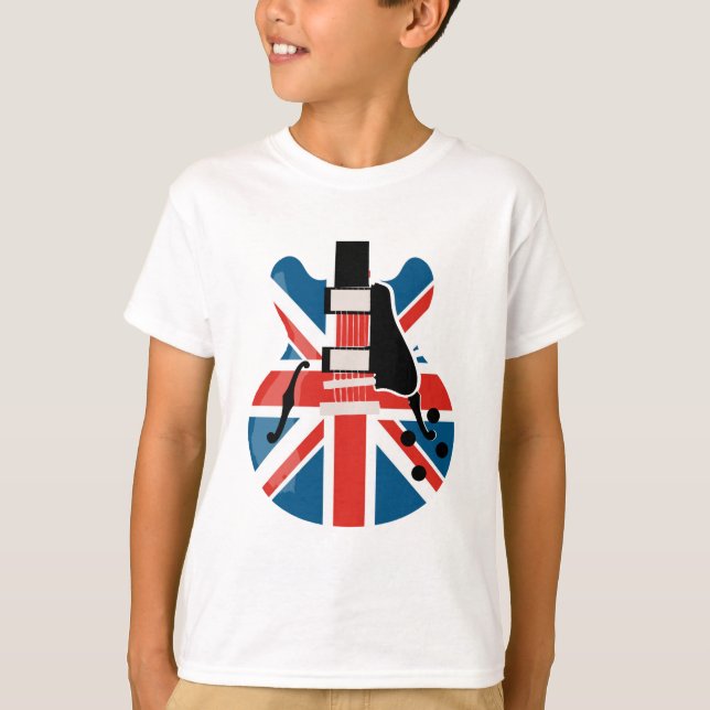 Camiseta Guitarra Britpop (Anverso)