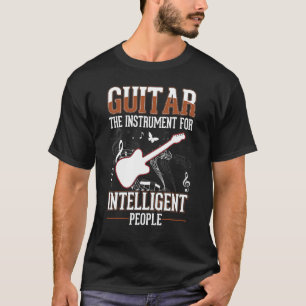 Camiseta Guitarra Chica de guitarra eléctrica guitarra acús