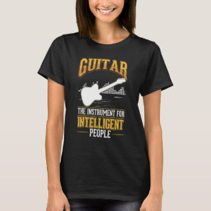 Camiseta Guitarra Chica de guitarra eléctrica guitarra acús