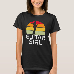 Camiseta Guitarra Chica Instrumental de música guitarra