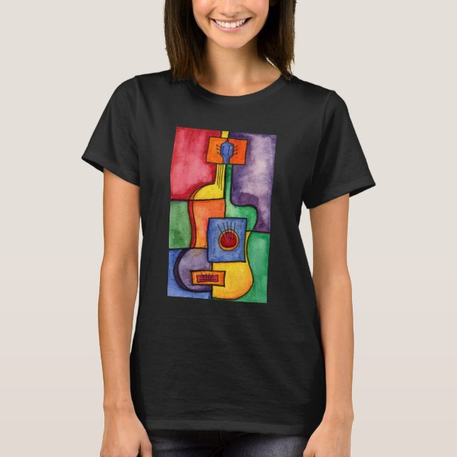 Camiseta Guitarra clásica (Anverso)