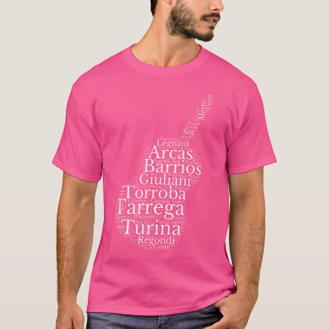 Camiseta Guitarra Clásica (Anverso)