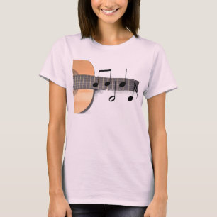 Camiseta Guitarra con las notas