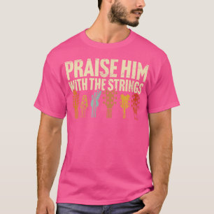 Camiseta Guitarra Cristiana Lo Elogia Con Artes De Culto M