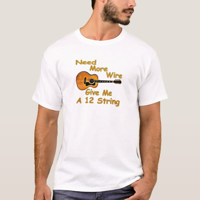 Camiseta Guitarra de 12 secuencias (Anverso)