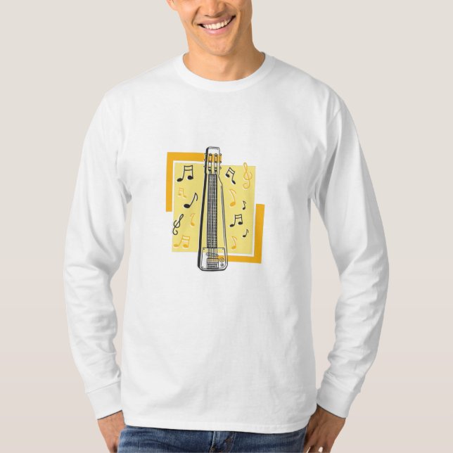 Camiseta Guitarra de acero (Anverso)