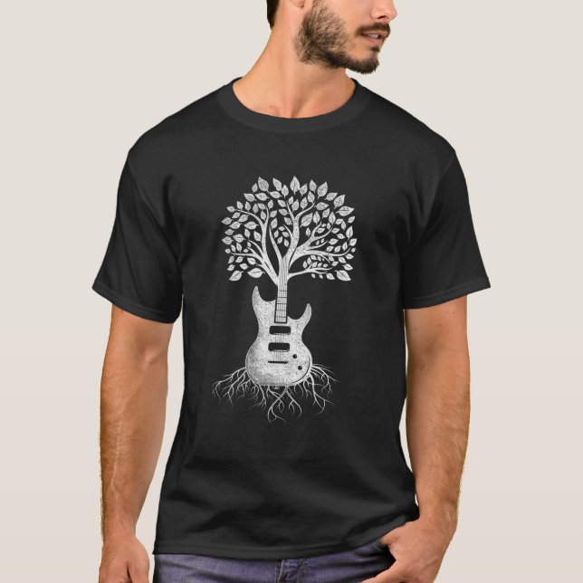 Camiseta Guitarra de árbol (Anverso)