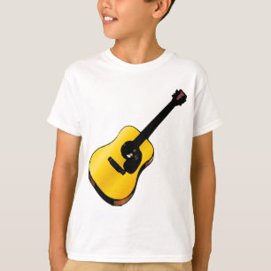 Camiseta Guitarra de arte pop
