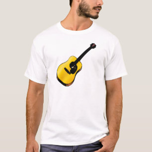 Camiseta Guitarra de arte pop