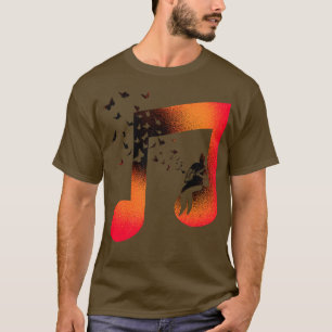 Camiseta Guitarra de caja de cigarrillos