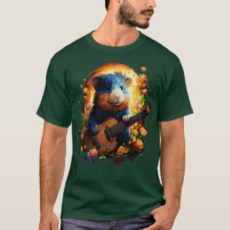 Camiseta Guitarra De Cerdo De Guinea