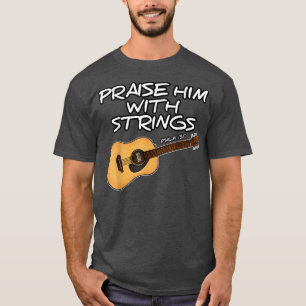 Camiseta Guitarra De Culto, Alabarlo Con Cadenas, Gu De Igl