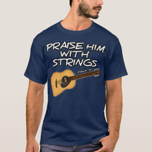 Camiseta Guitarra De Culto, Alabarlo Con Cadenas, Gu De Igl