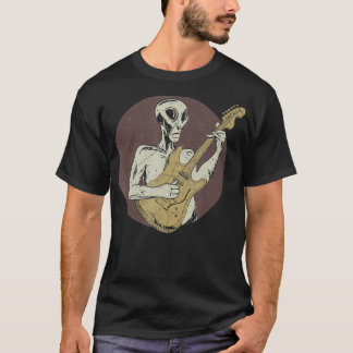 Camiseta Guitarra de estilo vintage