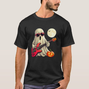 Camiseta Guitarra De Guitarra De Guitarra De Halloween Guit