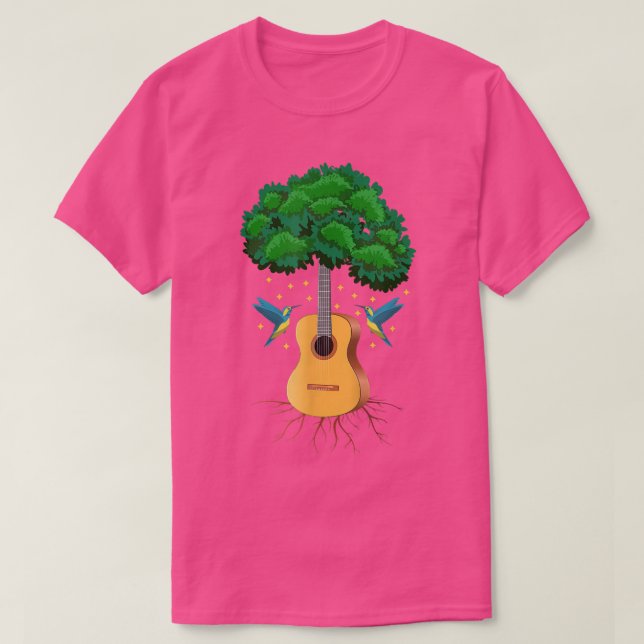 Camiseta Guitarra de guitarristas (Diseño del anverso)