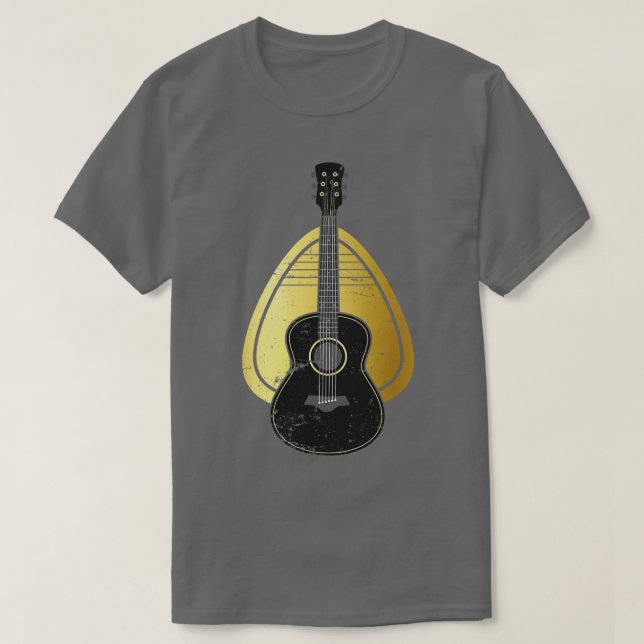 Camiseta Guitarra de instrumentos musicales (Diseño del anverso)