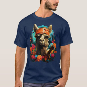 Camiseta Guitarra De Juego De Camellos