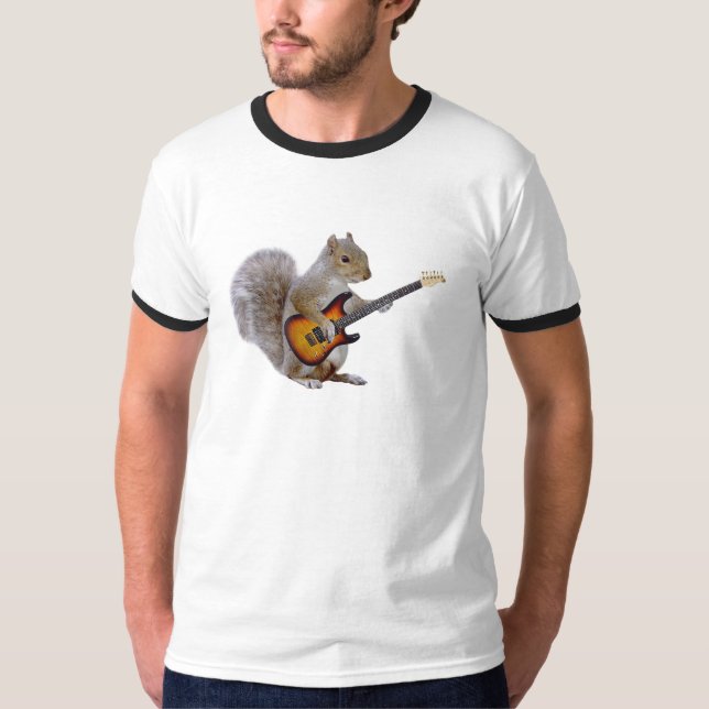 Camiseta Guitarra de la ardilla (Anverso)